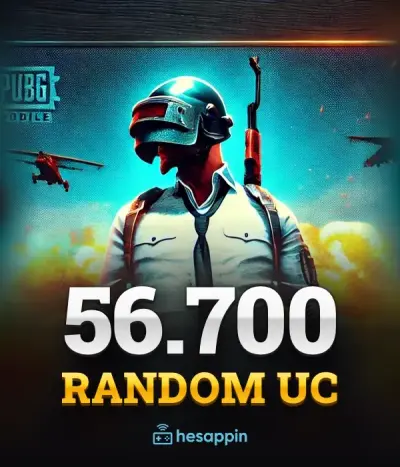 PUBG Mobile 56700 Random UC