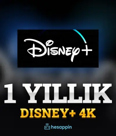 Disney Plus 1 Yıllık Hesap 4K