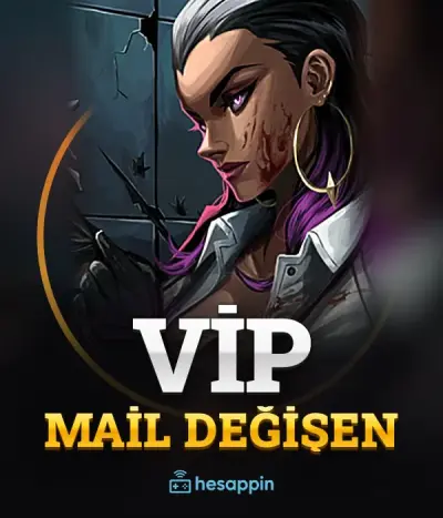 VALORANT MAİLİ DEĞİŞEN VİP RANDOM HESAP
