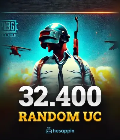 PUBG Mobile 32400 Random UC