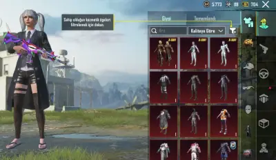 UYUN FİYATLI PUBG MOBİLE HESABI.